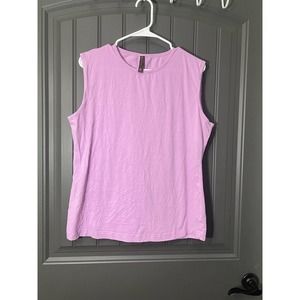 Esteez Pink Active Wear Sleeveless Top Size XXL